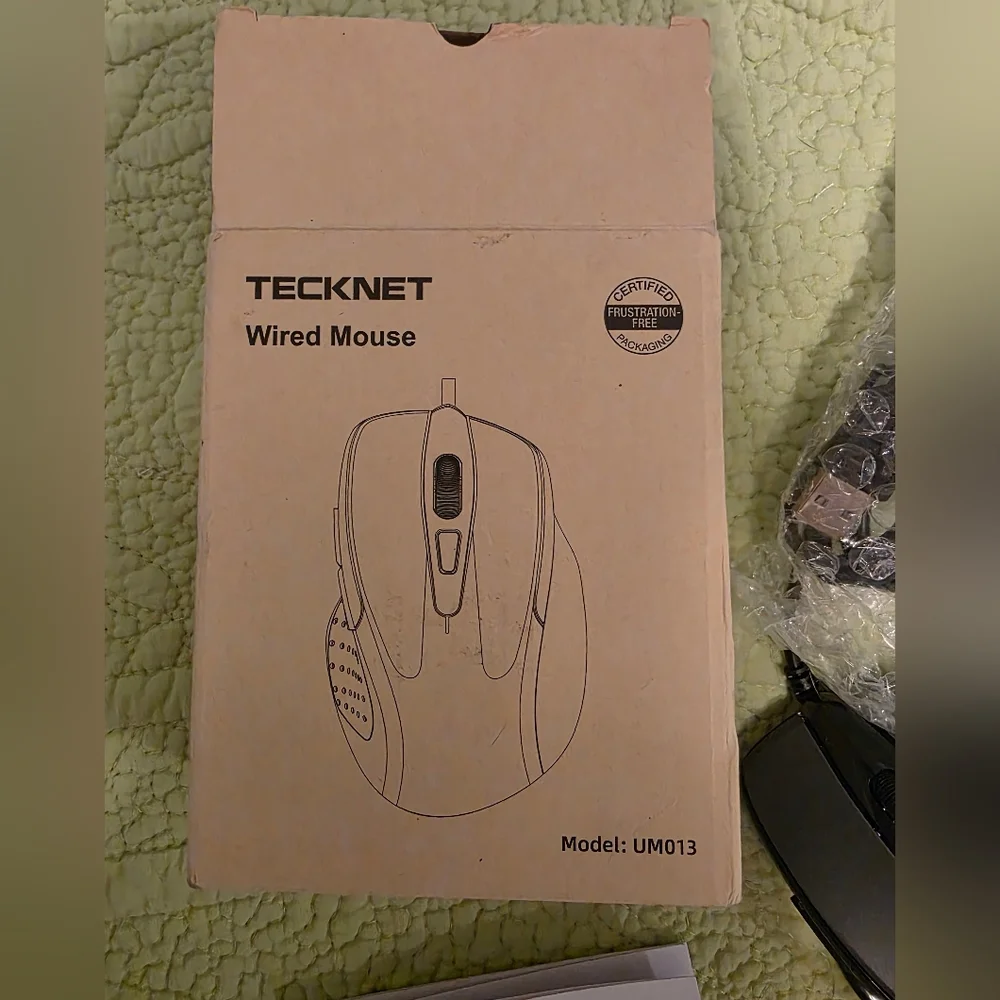 Tecknet Wired Mouse